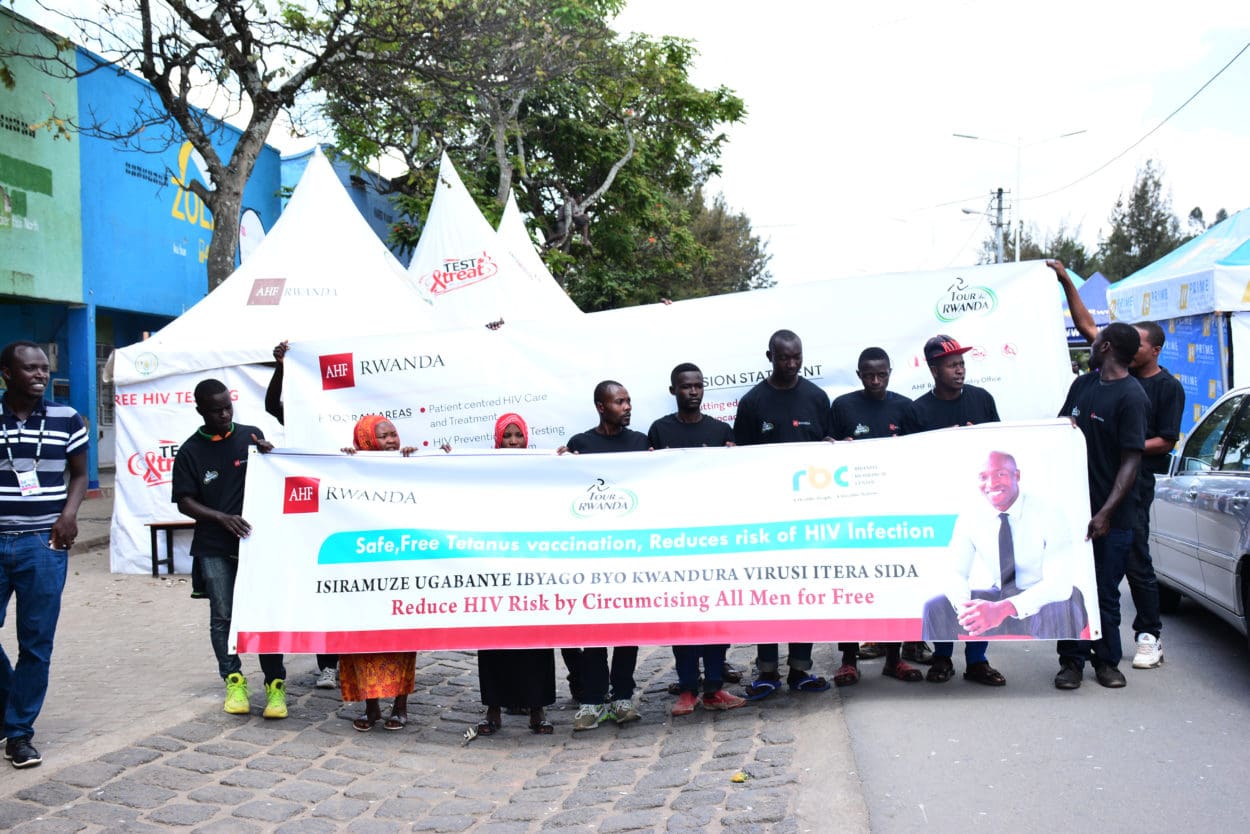 Tour du Rwanda - AHF